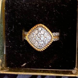 Pave Rhinestone Ring *New